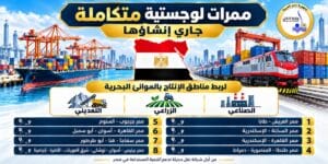 النقل: تنفيذ 8 ممرات لوجستية دولية متكاملة لتعزيز مكانة مصر كمركز إقليمي للنقل وتجارة الترانزيت